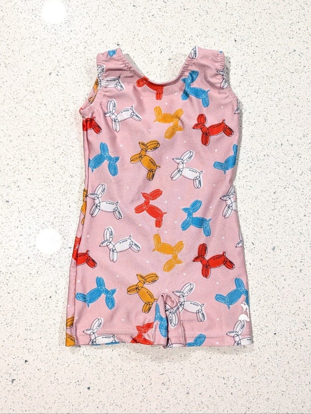 CUTE Tiny Toddler FOXY Gymnastics Dance Baby Leotard TD 2T-3T Balloon Animals 🎈